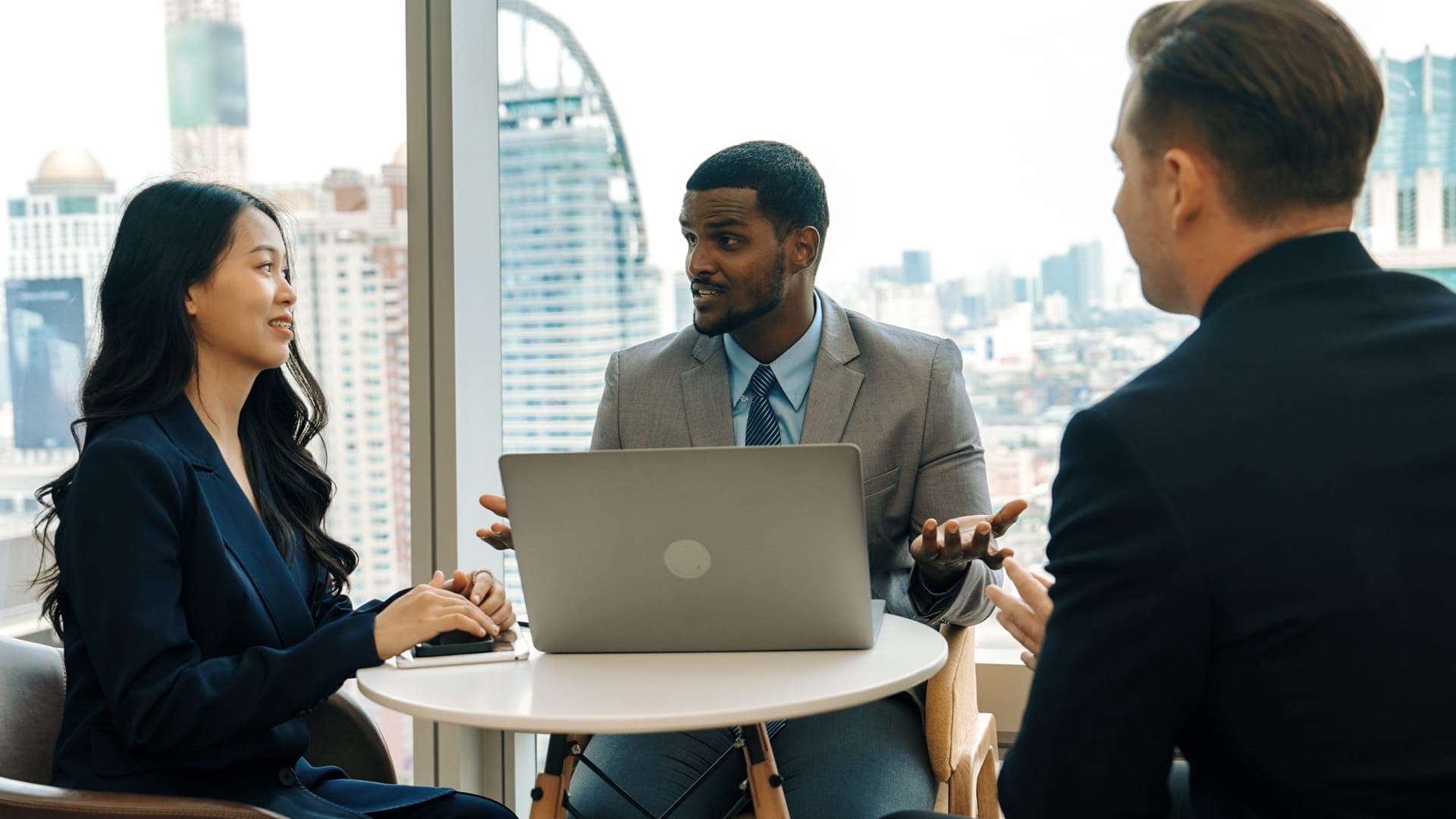 Professional business advisor in a modern office